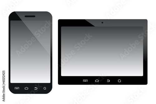 Mobile devices vector illustration
