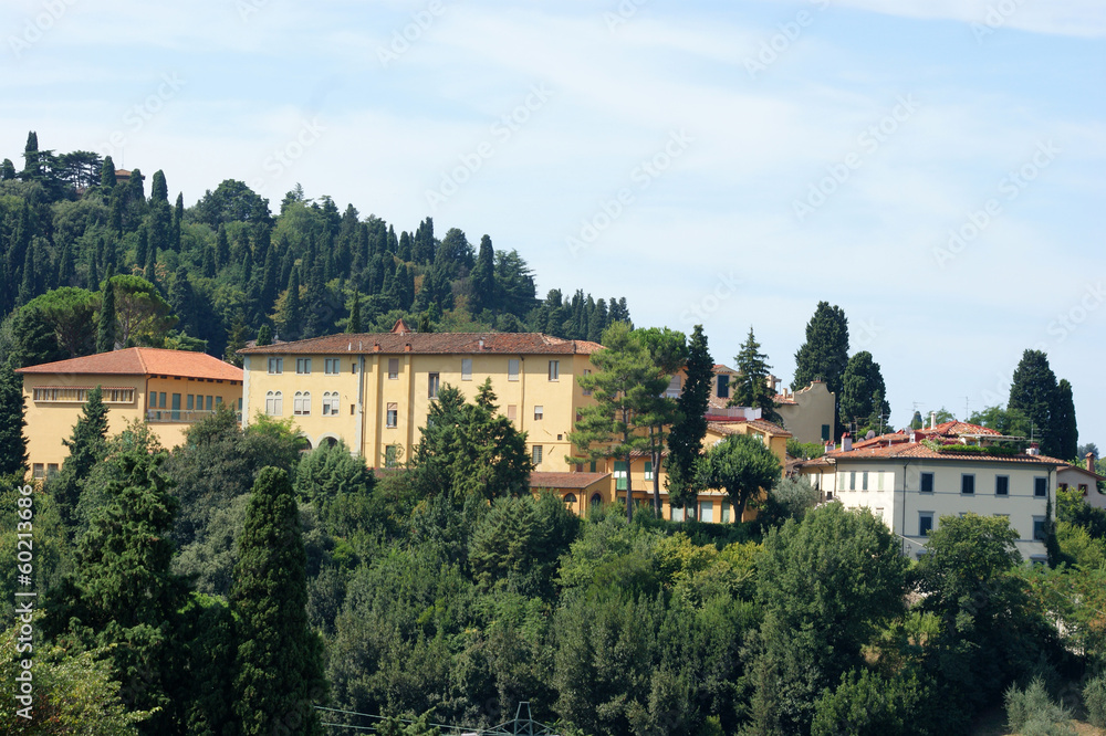 Habitation dans les hauteurs de Florence