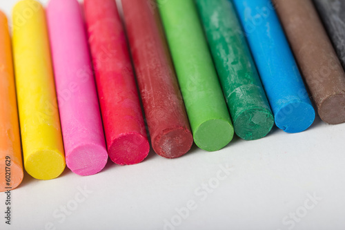 colorful oil pastels