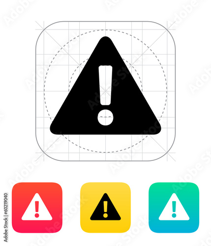 Security warning icon.