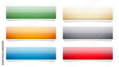 the glossy buttons collection