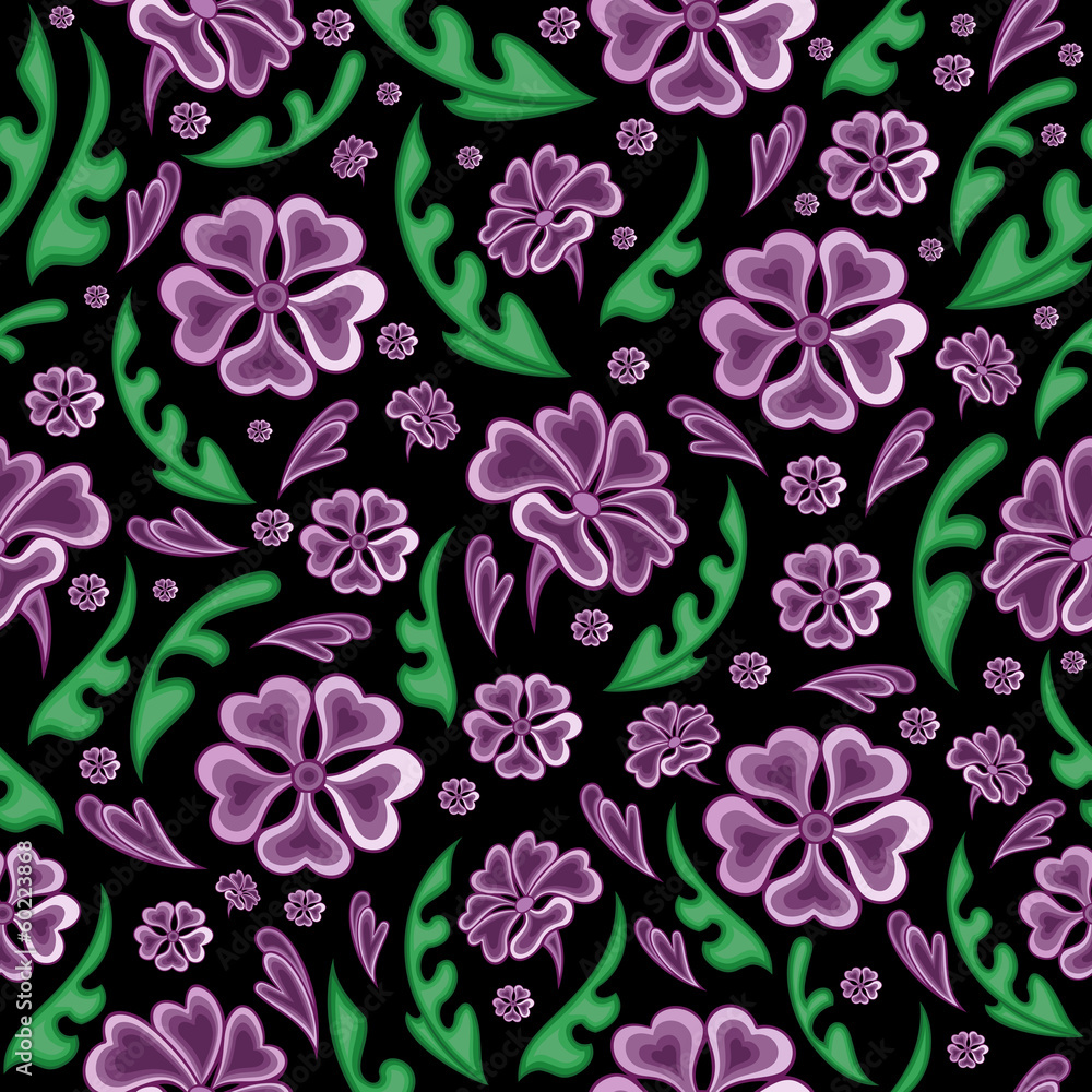 Seamless floral background Seamless floral background