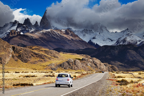 Road to Mount Fitz Roy, Patagonia, Argentina