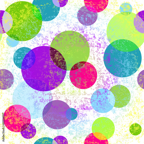 Grungy seamless colorful pattern