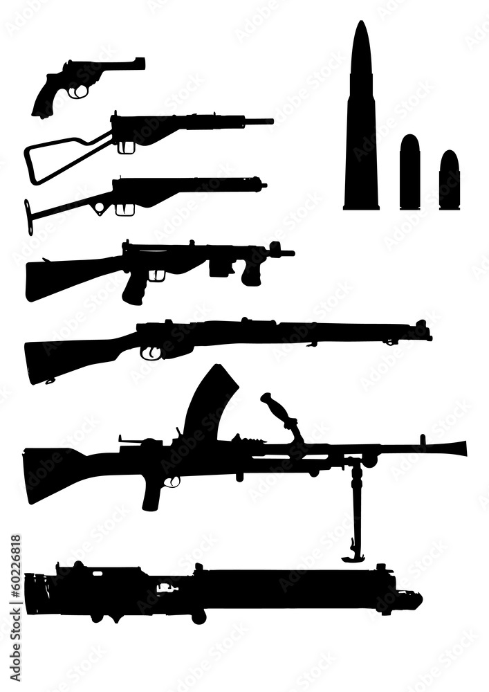 various British arms of the second world war