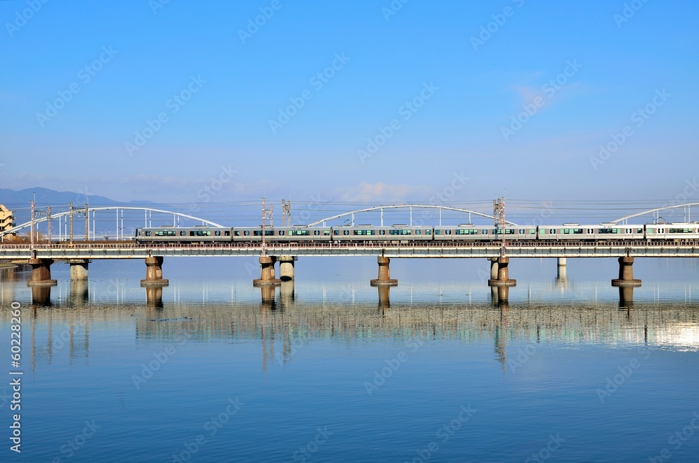 瀬田川と鉄橋