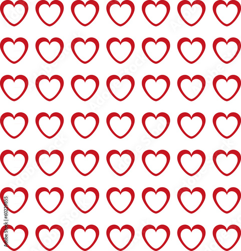 texture of red and white hearts