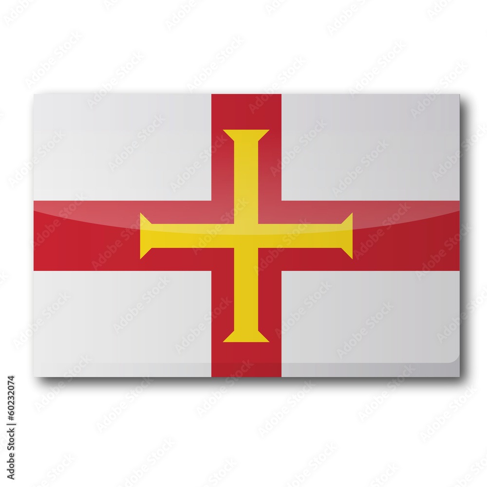 Flagge Guernsey Flagge Guernsey