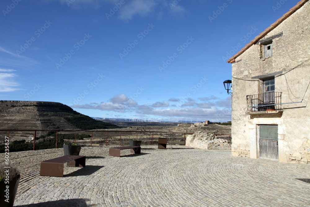 viewpoint in Ares del Maestrat, Els Ports, Castellon Spain