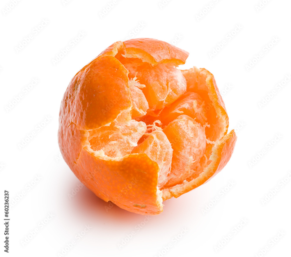 peeled mandarin peeled mandarin