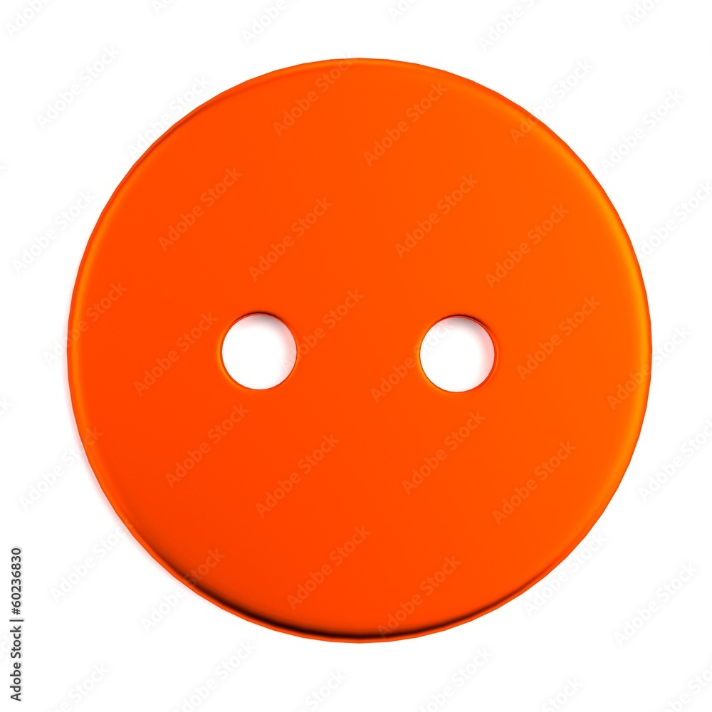realistic 3d render of button realistic 3d render of button