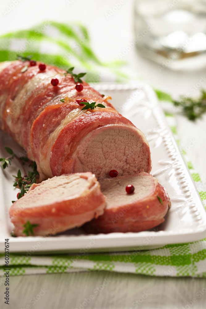 tenderloin wrapped bacon tenderloin wrapped bacon