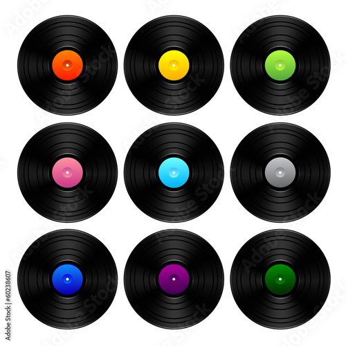 Vintage vinyl set