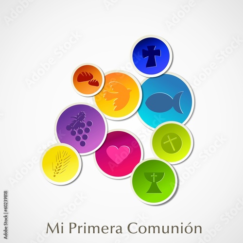 MI PRIMERA COMUNION