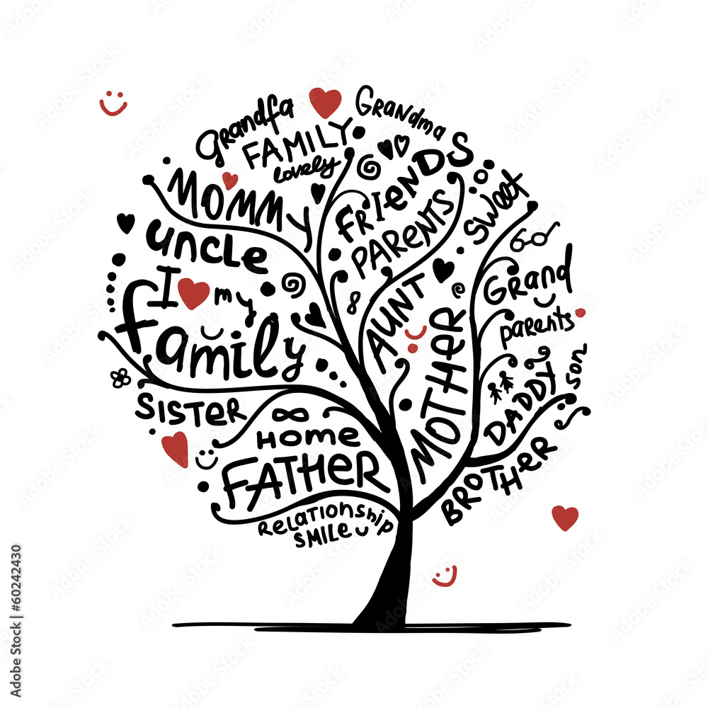Family Tree (Free Template For a 3D Pen)