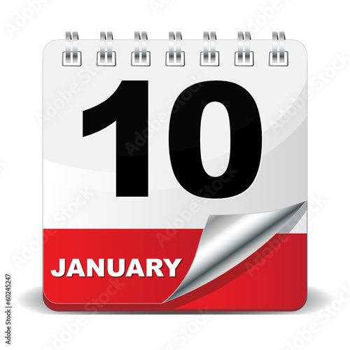 10 JANUARY ICON