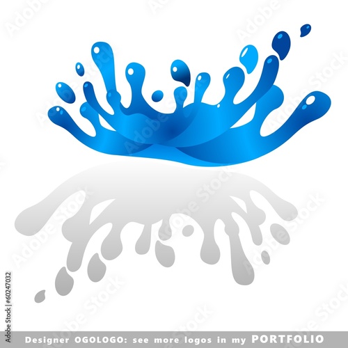 abstract business logo emblem vector