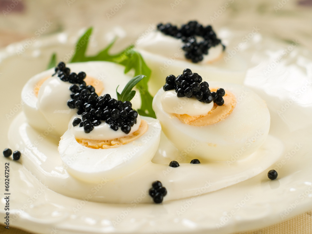 Fototapeta premium boiled egg