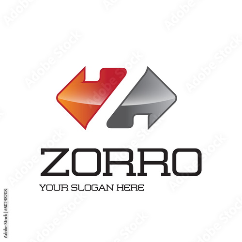 Zorro Letter Z Logo Red