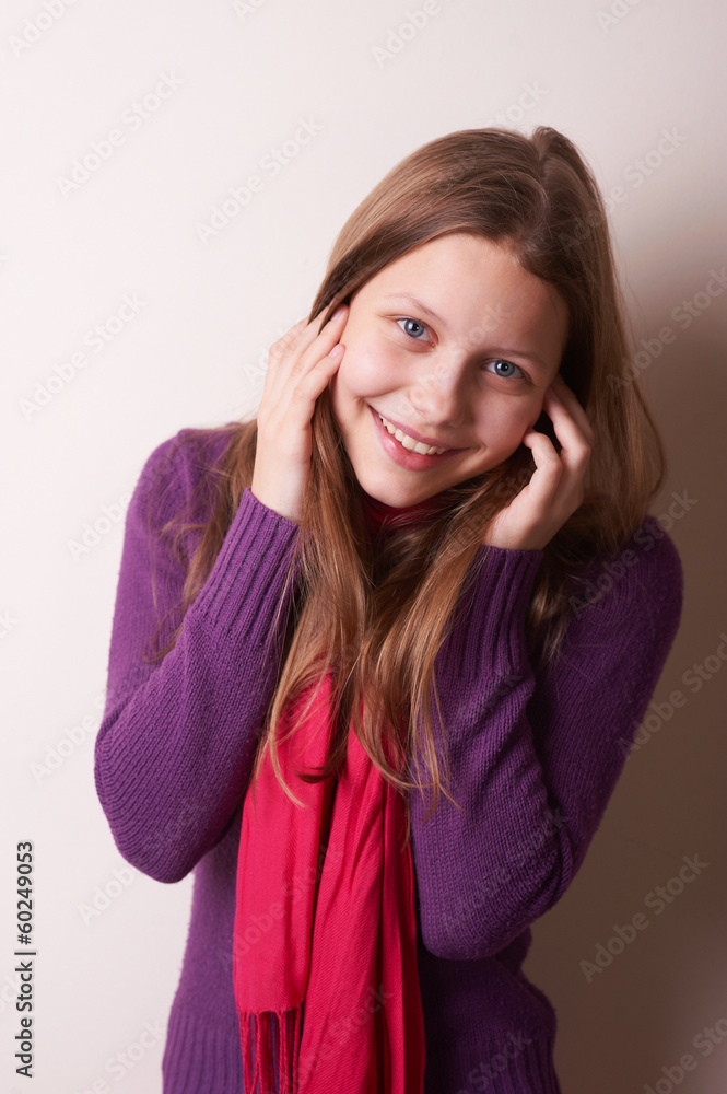 Lovely cute teen girl Lovely cute teen girl