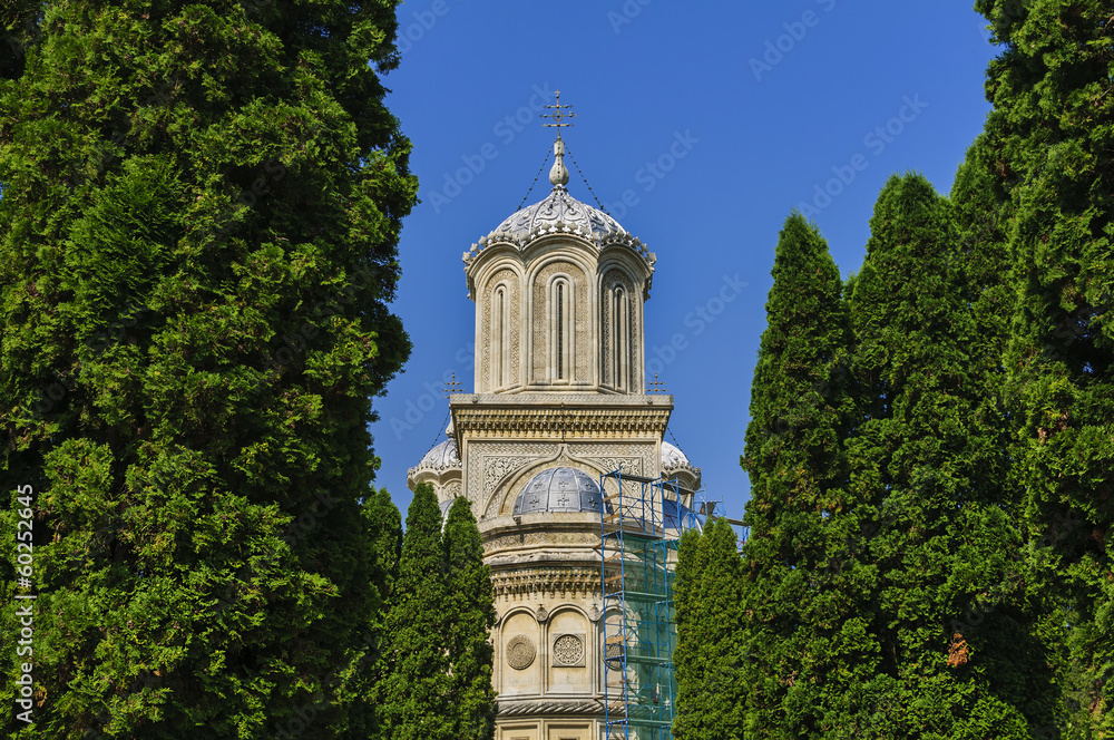 Tower of Curtea de Arges Monastery