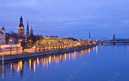 View of Riga from river
