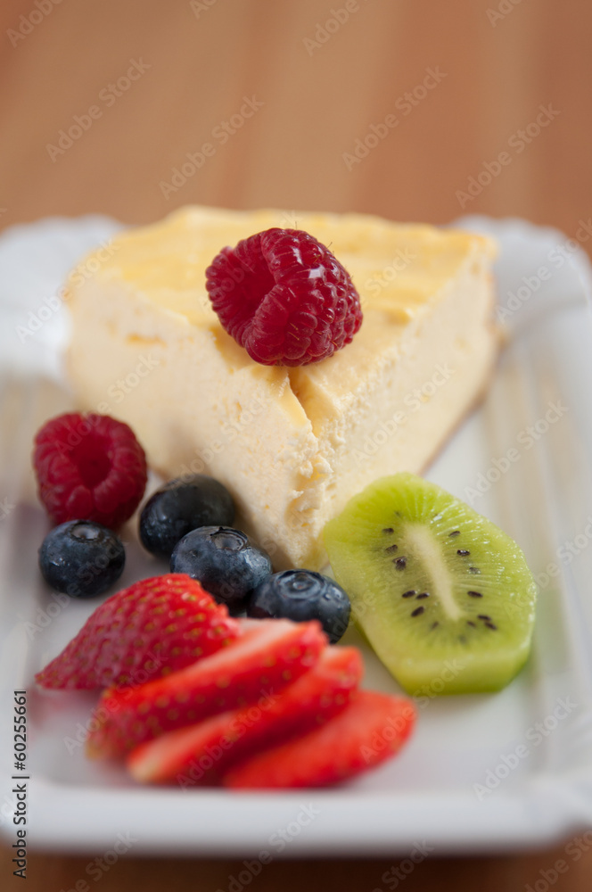 Cheesecake mit Früchten Cheesecake mit Früchten
