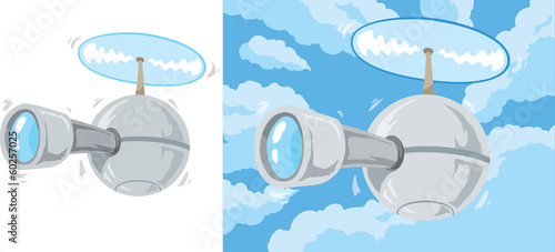 Cartoon Drone