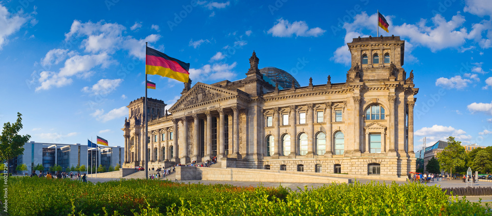 Naklejka premium Reichstag, Berlin