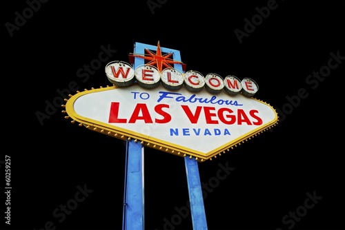 Vegas Sign Isolated