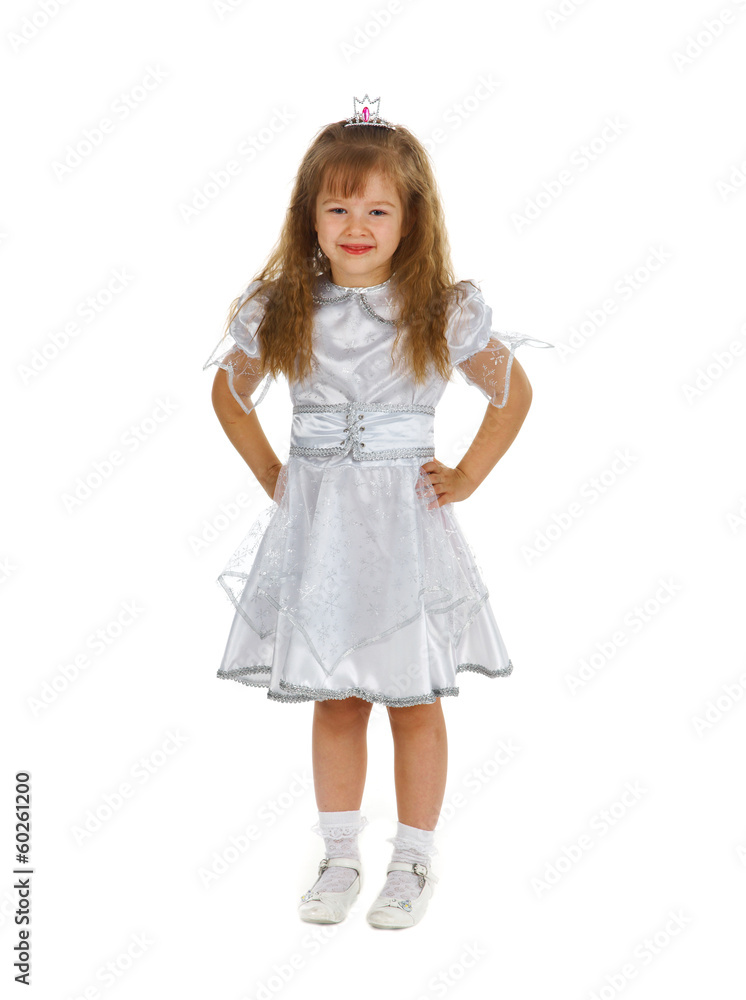 Little girl dressed as princess Little girl dressed as princess