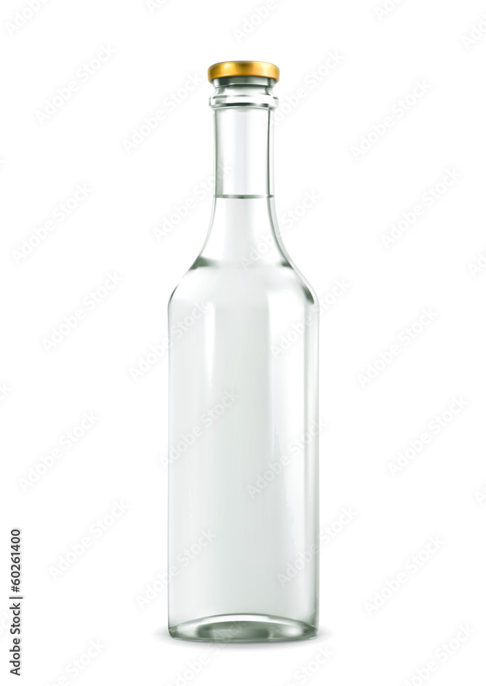 Alcohol drink in bottle vector illustration Alcohol drink in bottle vector illustration
