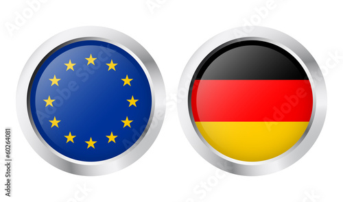 Länder - Sticker : Europa + Deutschland