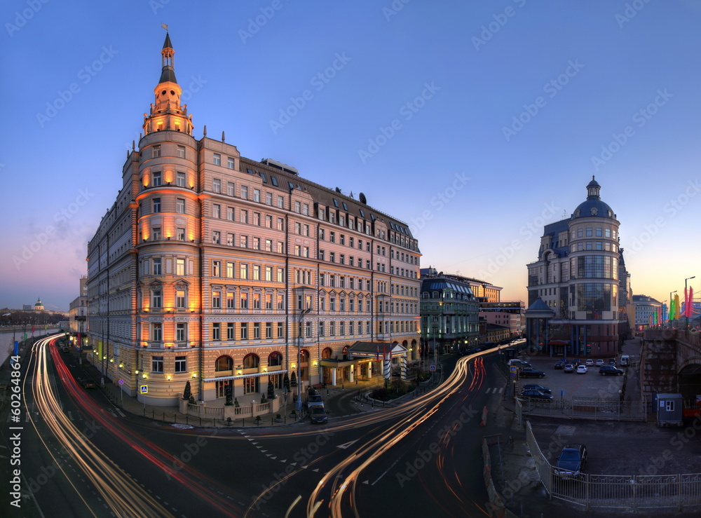 Naklejka premium Hotel Baltschug Kempinski
