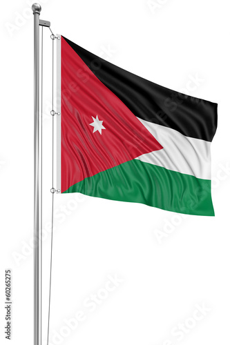 3D Jordan flag