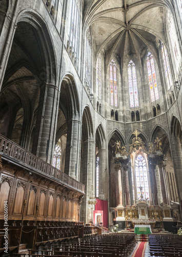 Narbonne  cathedral interior