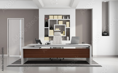 Elegant modern office photo