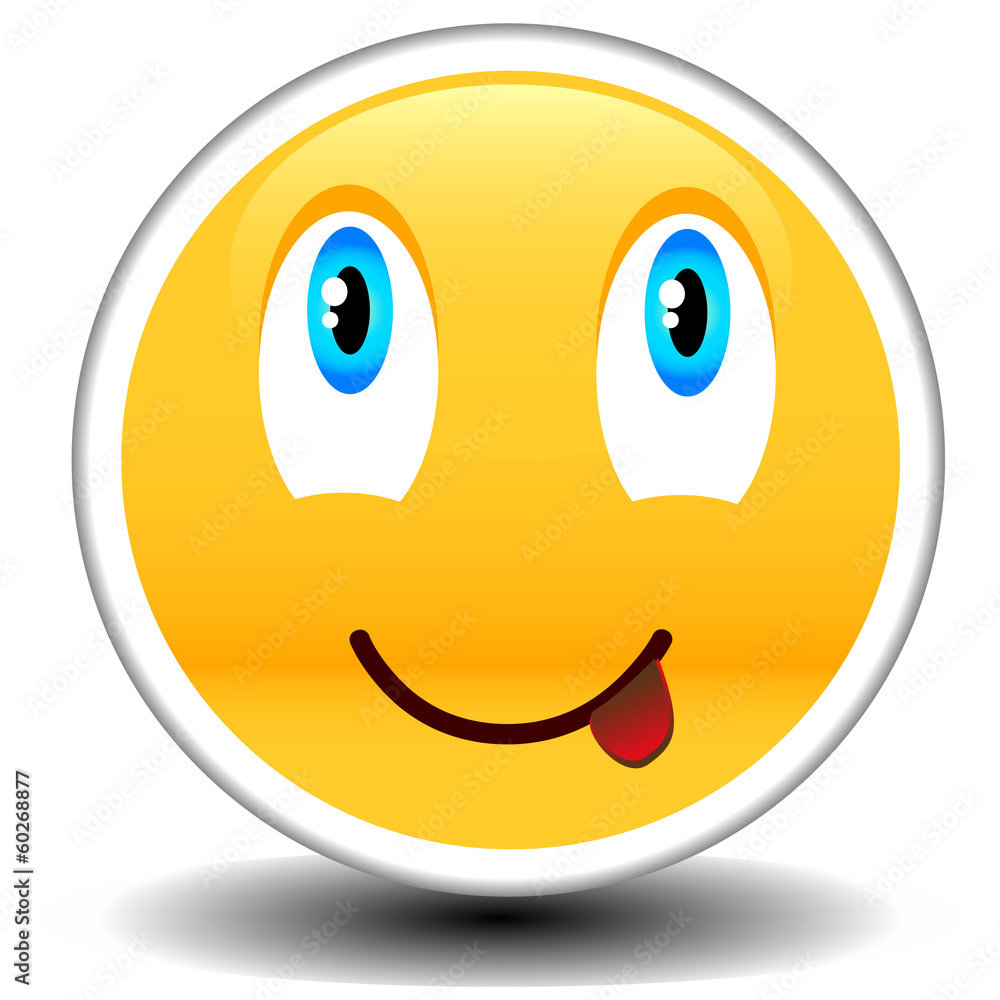 Fototapeta premium Symbol of the smile