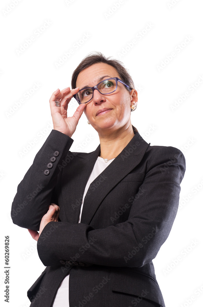 Business Brunette Woman
