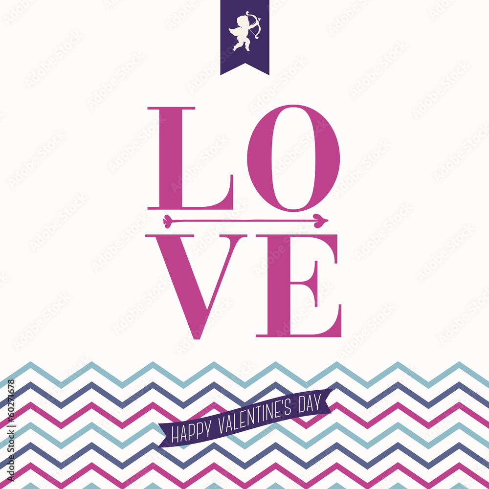 Valentine's day greeting card Valentine's day greeting card
