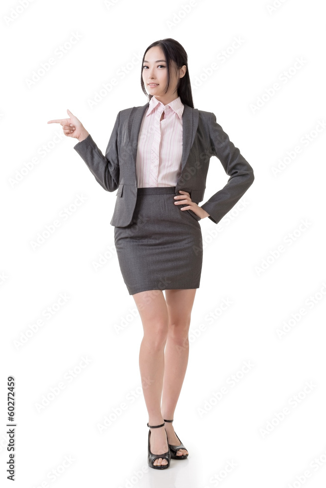 business woman introduce business woman introduce