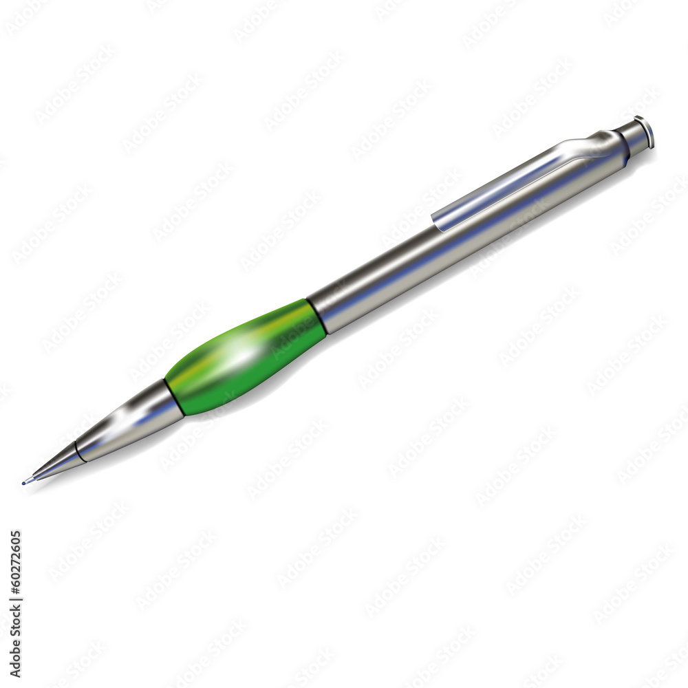 pen on white background pen on white background