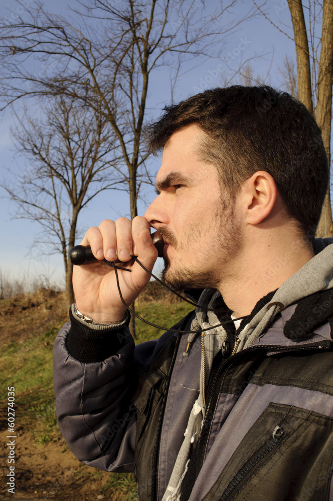 Obraz premium Duck calling