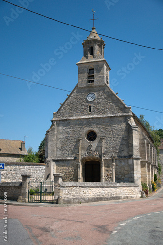 France, picturesque village of Montagny en Vexin photo