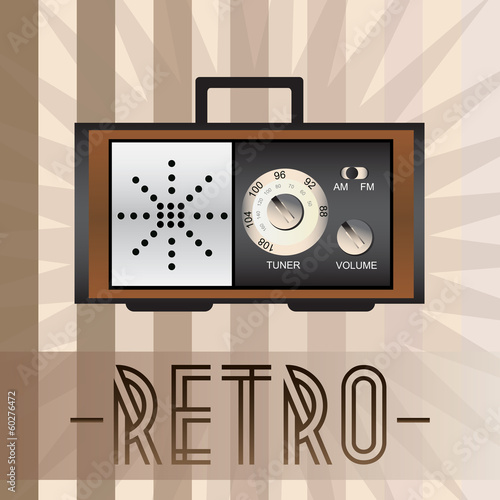 Retro radio
