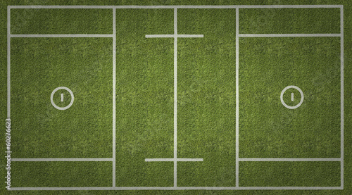 Mens Lacrosse Playing Field with Vignette