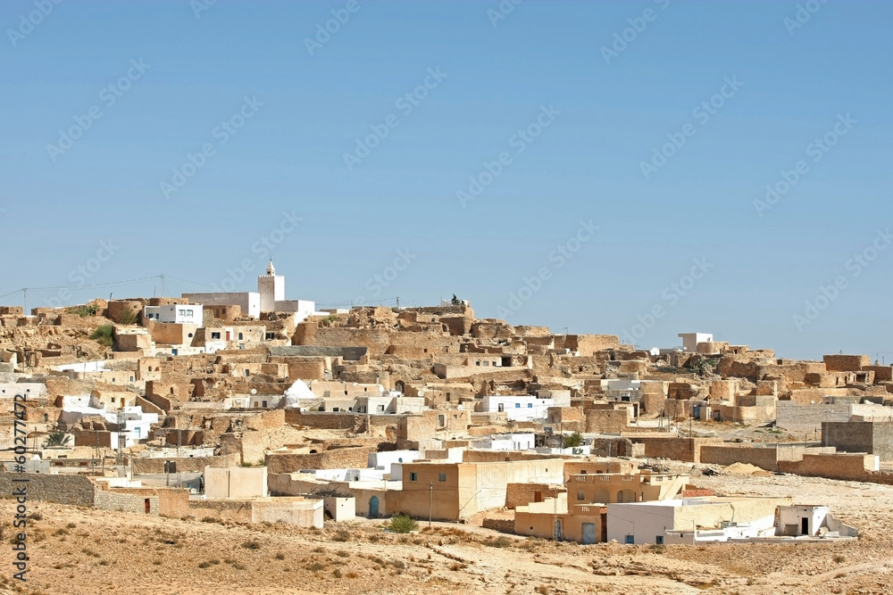 Village Tamezret in Tunisia
