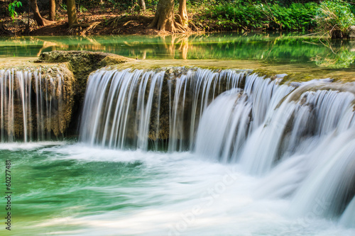 Waterfall in deep forest © THONGCHAI