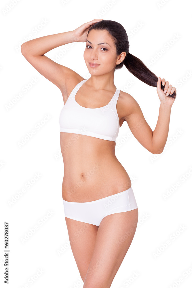 Healthy and beautiful.