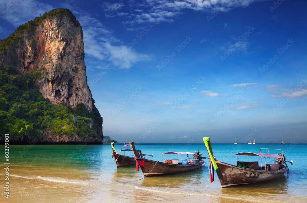 Obraz premium Tropical beach, Andaman Sea, Thailand